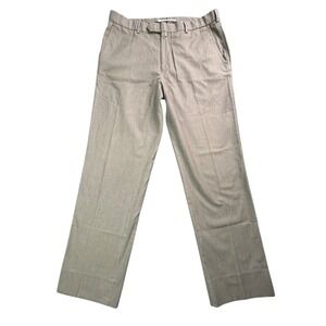 Brooks Brothers 1818 Fitzgerald Suit Pants Men's Size 36/32 Brown Cotton 37x31